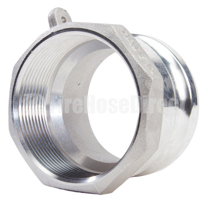 Aluminum 3" Male Camlock x 3" Female NPT