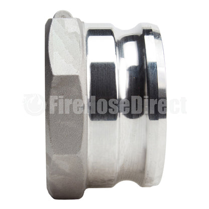 Aluminum 4" Male Camlock x 4" Female NPT