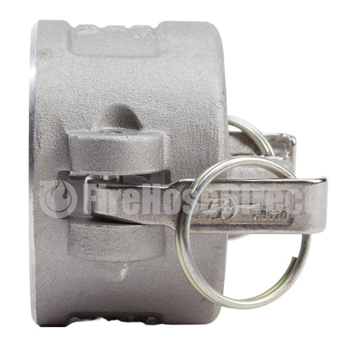 Aluminum 2 1/2" Female Camlock Dust Cap