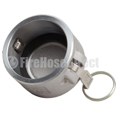 Aluminum 2 1/2" Female Camlock Dust Cap