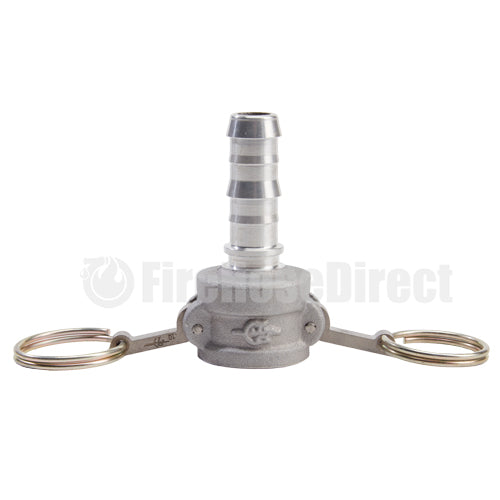 Aluminum 3/4" Female Camlock to Hose Shank