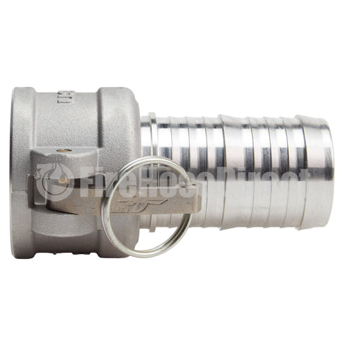 Aluminum 2" Female Camlock to Hose Shank