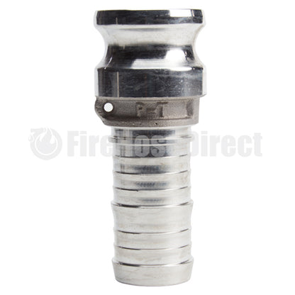 Aluminum 1 1/4" Male Camlock to Hose Shank