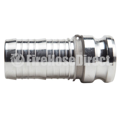 Aluminum 2 1/2" Male Camlock to Hose Shank