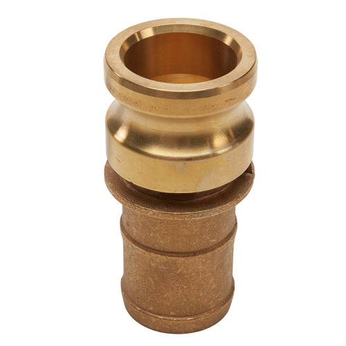 Brass 3/4" Male Camlock to Hose Shank