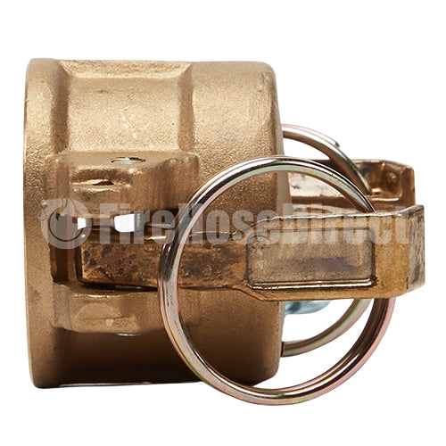 Brass 1/2" Female Camlock Dust Cap