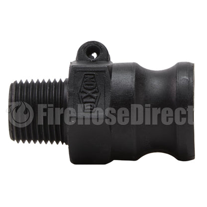 Plastic 3/4" Male Camlock x 1/2" Male NPT