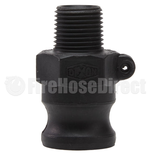 Plastic 3/4" Male Camlock x 1/2" Male NPT