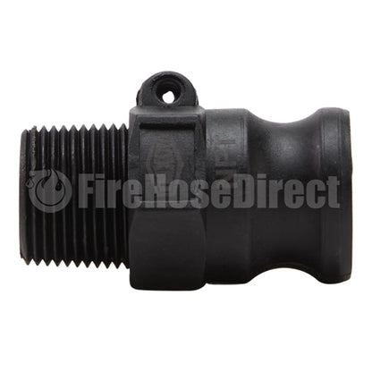 Plastic 3/4" Male Camlock x 3/4" Male NPT