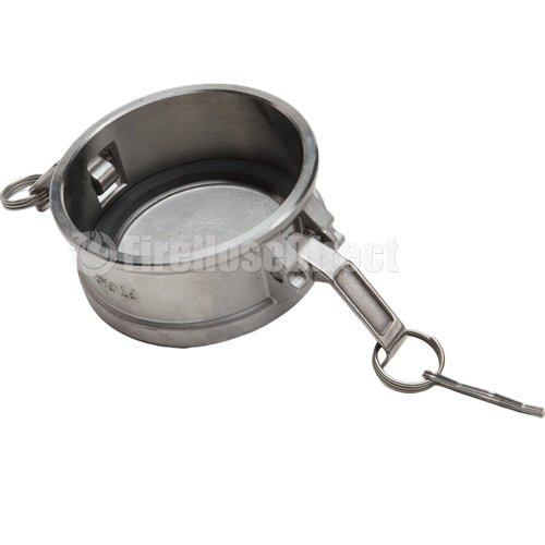 Stainless Steel 6" Camlock Dust Cap