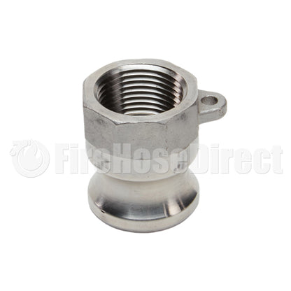 Stainless Steel 3/4" Male Camlock x 3/4" Female NPT