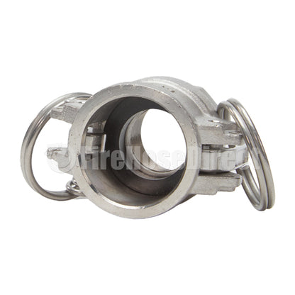 Stainless Steel 3/4" Female Camlock x 3/4" Female NPT