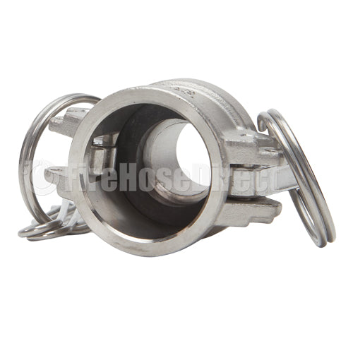 Stainless Steel 3/4" Female Camlock x 3/4" Male NPT