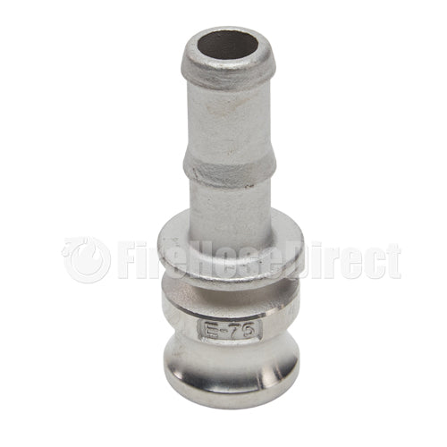 Stainless Steel 3/4" Male Camlock to Hose Shank