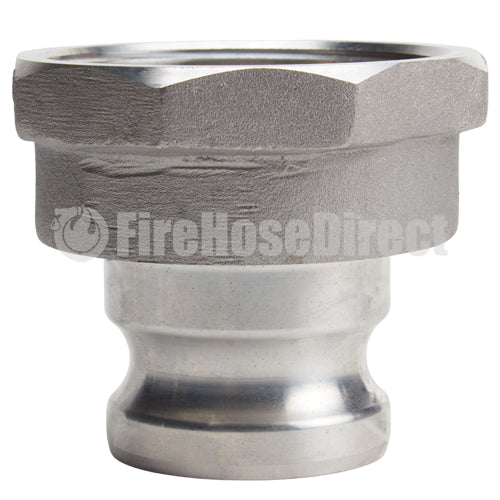 Aluminum 2" Male Camlock x 3" Female NPT