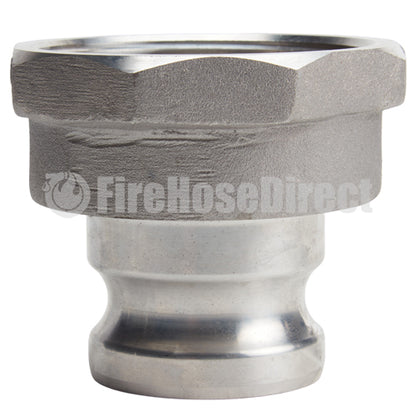 Aluminum 2" Male Camlock x 3" Female NPT