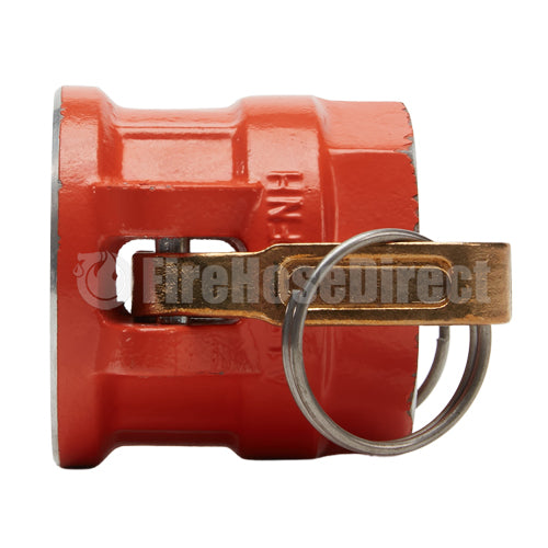 Aluminum 1 1/2" Female Camlock x 1 1/2" Female NH Fire Hose