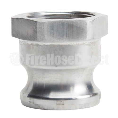 Aluminum 1 1/2" Male Camlock x 1 1/2" Female NPT