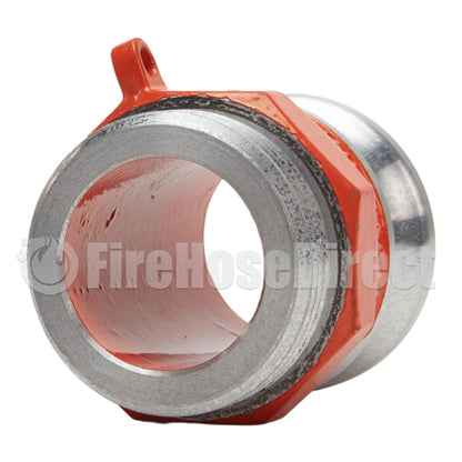 Aluminum 1 1/2" Male Camlock x 1 1/2" Male NH Fire Hose