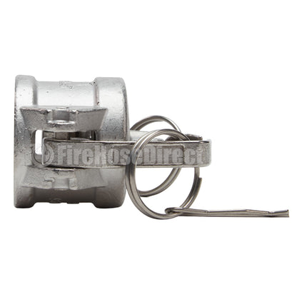 Stainless Steel 1 1/4" Camlock Female Dust Cap