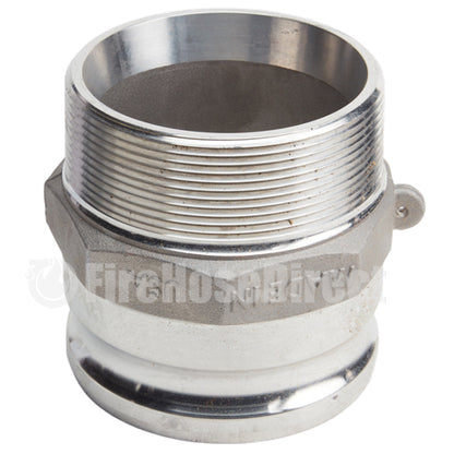 Aluminum 6" Male Camlock x 6" Male NPT (USA)