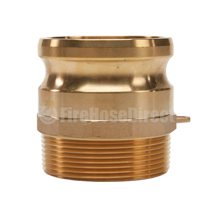 Brass 3" Male Camlock x 3" Male NPT (USA)