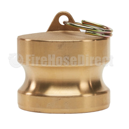 Brass 3" Male Camlock Dust Plug (USA)