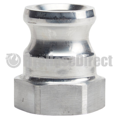 Aluminum 1" Male Camlock x 1" Female NPT (USA)