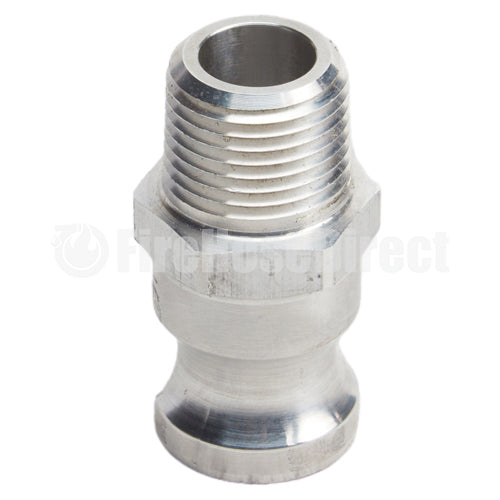 Aluminum 1/2" Male Camlock x 1/2" Male NPT (USA)