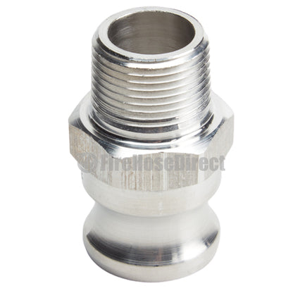 Aluminum 3/4" Male Camlock x 3/4" Male NPT (USA)