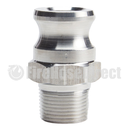 Aluminum 3/4" Male Camlock x 3/4" Male NPT (USA)