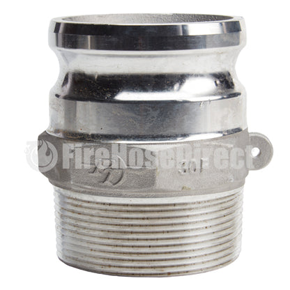 Aluminum 3" Male Camlock x 3" Male NPT (USA)