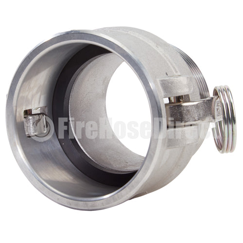 Aluminum 6" Female Camlock x 6" Male NPT (USA)