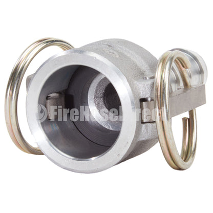 Aluminum 1/2" Female Camlock to Hose Shank (USA)