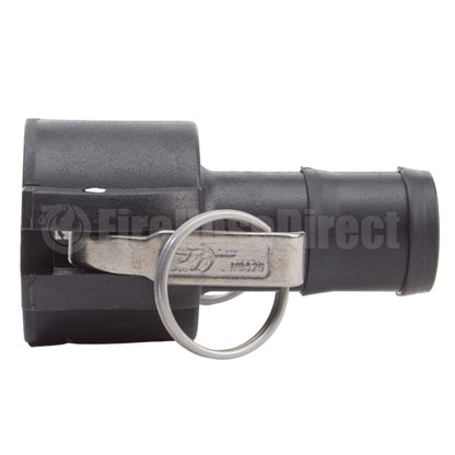 Plastic 2" Female Camlock to Hose Shank (USA)