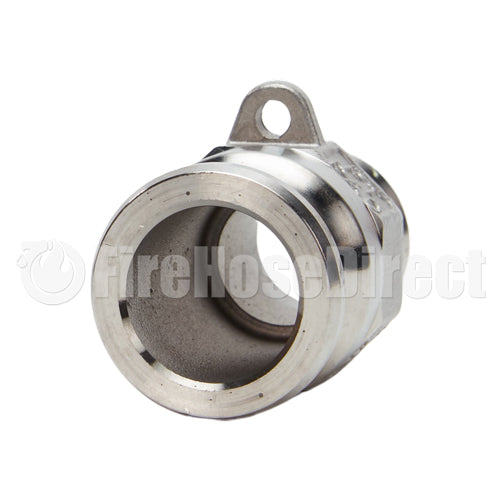 Stainless Steel 3/4" Camlock Male x 3/4" NPT Male (USA)