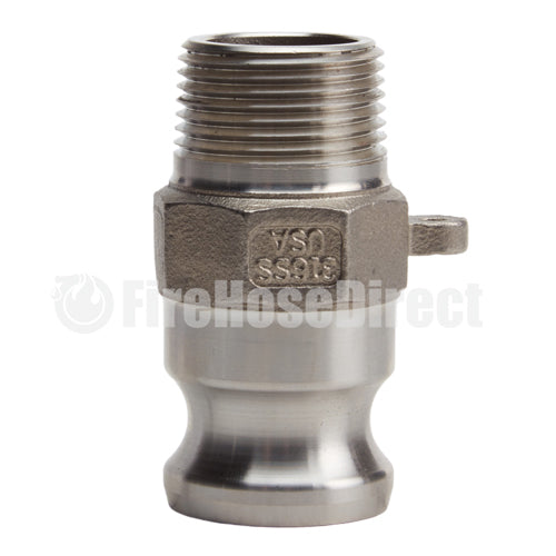 Stainless Steel 1" Male Camlock x 1" NPT Male (USA)