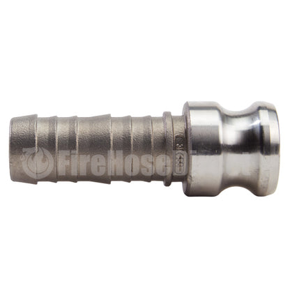 Stainless Steel 1" Male Camlock to Hose Shank (USA)