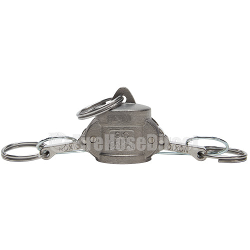 Stainless Steel 1/2" Camlock Female Dust Cap (USA)