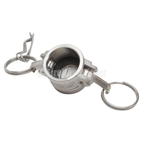 Stainless Steel 3/4" Camlock Female Dust Cap (USA)