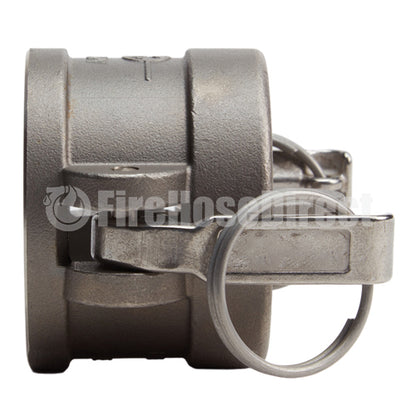 Stainless Steel 1 1/2" Camlock Female Dust Cap (USA)