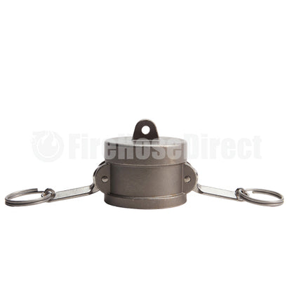 Stainless Steel 2" Camlock Female Dust Cap (USA)