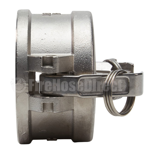 Stainless Steel 3" Camlock Female Dust Cap (USA)