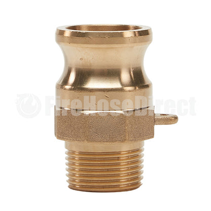 Brass 1/2" Male Camlock x 1/2" Male NPT (USA)