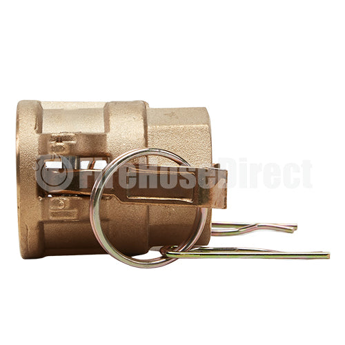 Brass 1" Female Camlock x 1" Female NPT (USA)