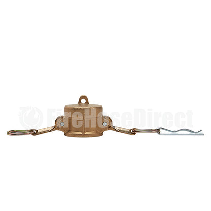 Brass 1/2" Female Camlock Dust Cap (USA)