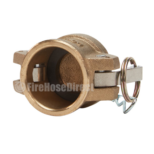 Brass 1" Female Camlock Dust Cap (USA)