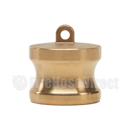 Brass 1/2" Male Camlock Dust Plug (USA)