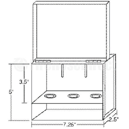 Fire Sprinkler Head Box (3 Spare)