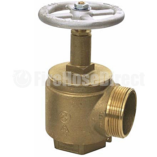 Cast Valve 1 1/2" Female NPT to 1 1/2" Male NH Domestic